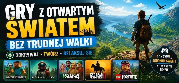 Gry z otwartym światem bez trudnej walki – praktyczny poradnik i najważniejsze informacje