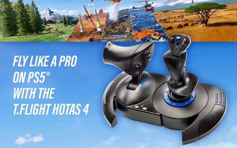 HOTAS do PS5 i Xbox